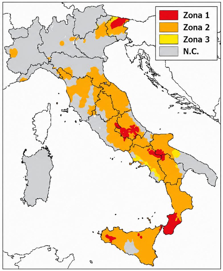Sismicità naturale e normativa antisismica