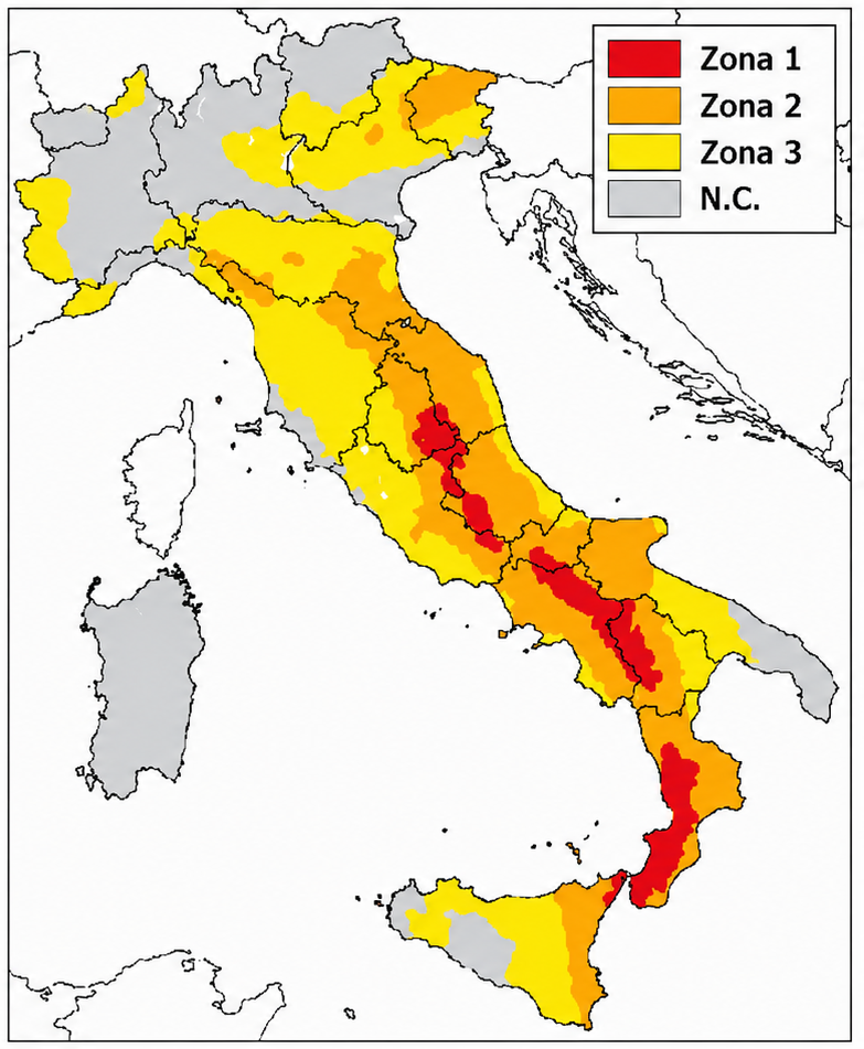 Sismicità naturale e normativa antisismica
