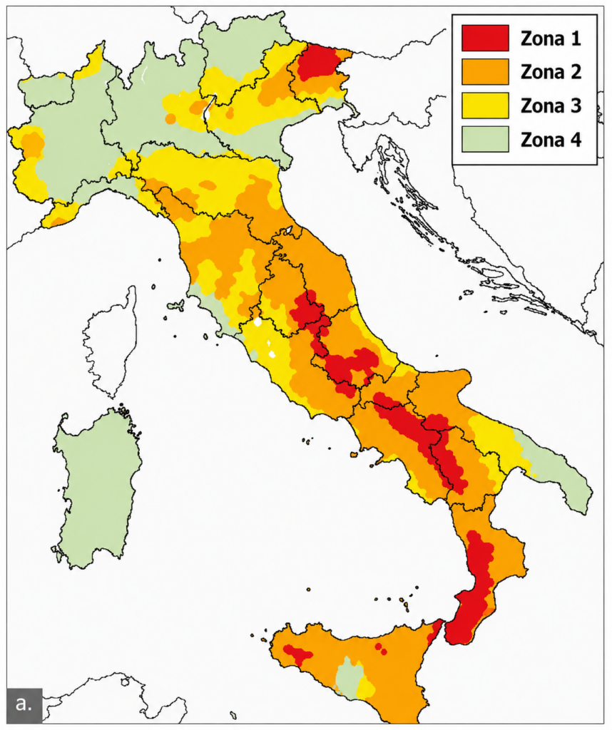 Sismicità naturale e normativa antisismica